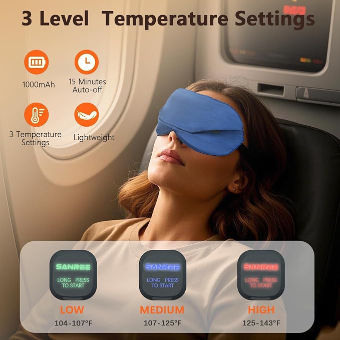 Heated Eye Mask, Warm Eye Compress - Image 2