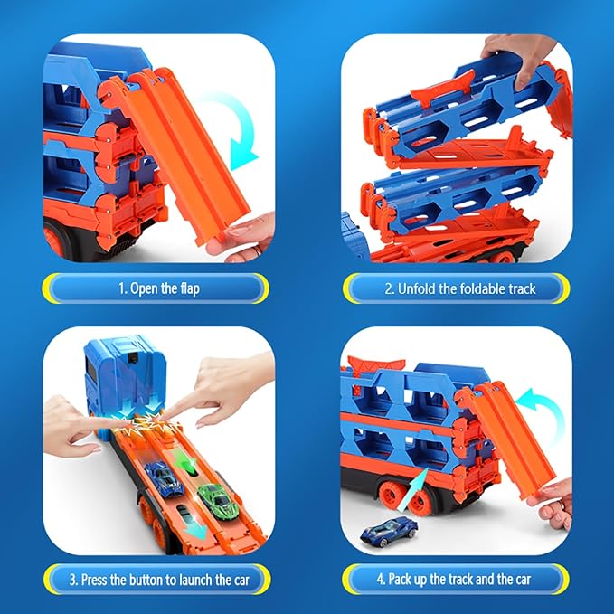 Toy Truck for Kids, Transport Truck - Image 6