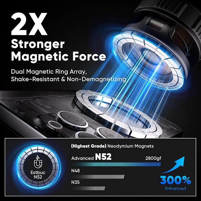 Phone Holders for Your Car, Magnetic Phone Holder for Car Phone Holder 360° - Image 4