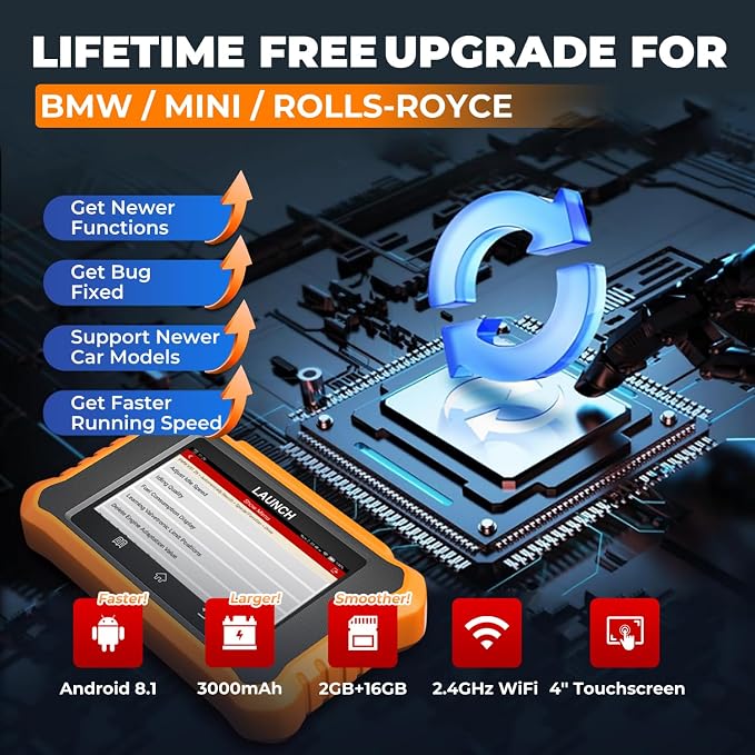 LAUNCH Creader Elite V2.0 for BMW OBD2 Scanner, 2025 Full Systems - Image 8