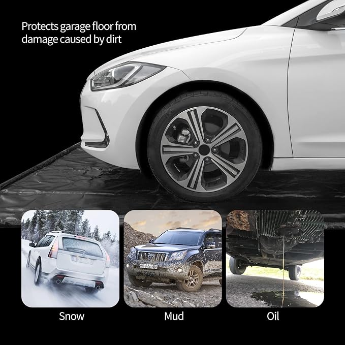 WELKIN Containment Mat, Non-Slip Garage Floor Mat - Image 3