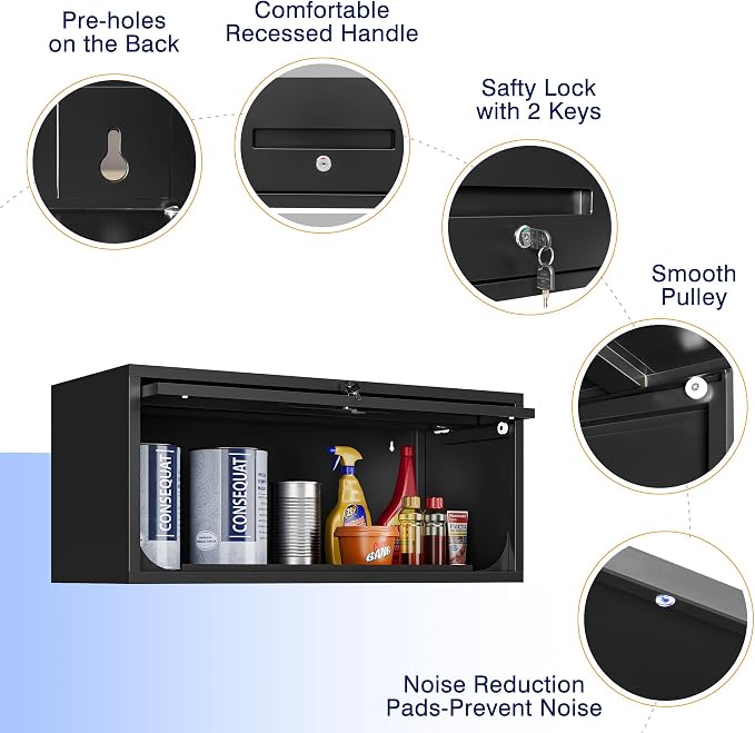 Yizosh Metal Garage Cabinet - Image 5