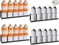 Aerosol Spray Can Holder Rack 4 Packs, Spray Bottle Organizer Wall Mounted by Urenwp