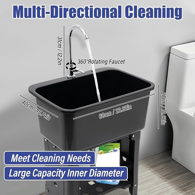 Free Standing Utility Sink - Image 6