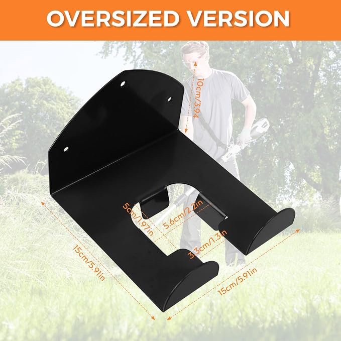 Weedeater Rack, 1 Pack Weed Eater Hanger, Weed Eater Rack - Image 2