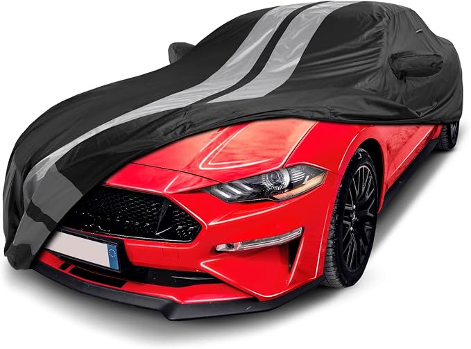 iCarCover Custom Car Cover for 2005-2025 Ford Mustang GT, Mach 1, V6 Waterproof by iCarCover