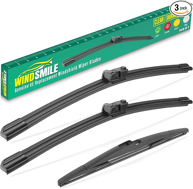 26" 20" 14" Windshield Wiper Blades Replacement by WINDSMILE