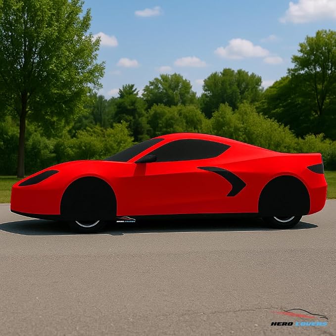 C8 Car Cover Fit for Corvette C8 Indoor and Outdoor Protection - Image 7