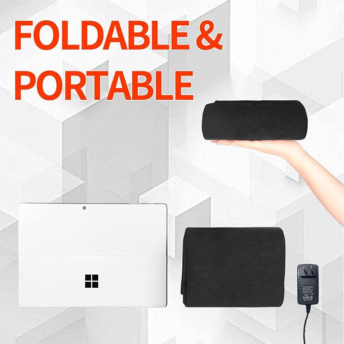 Foldable & Washable Fabric Heated Seat Cushion - Image 4