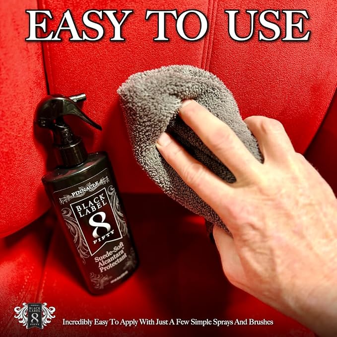 Pinnacle Black Label Suede-Soft Alcantara® Cleaner: Premium Care - Image 5