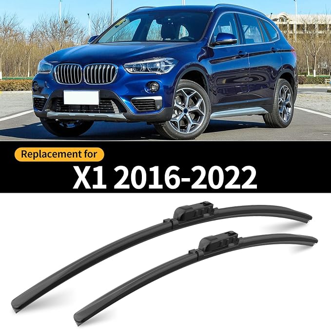 Replacement for BMW X1 2016-2022 Windshield Wiper Blades, 3 Pieces of Car Front - Image 2