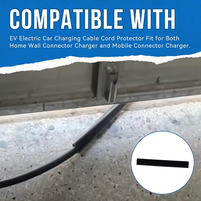 Cable Shield, EV Charger Cable Protector, Garage Door Pass Through, Floor Cable - Image 2