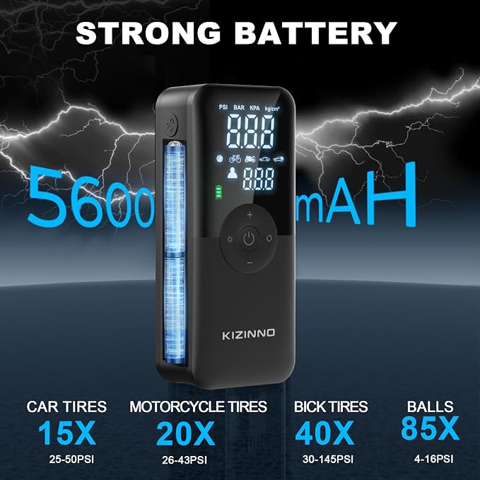 Tire Inflator Portable Air Compressor - Image 3