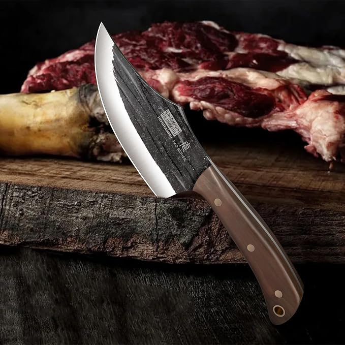 Butcher Knife Set, Hand Forged Butcher Chef Knife Set - Image 7