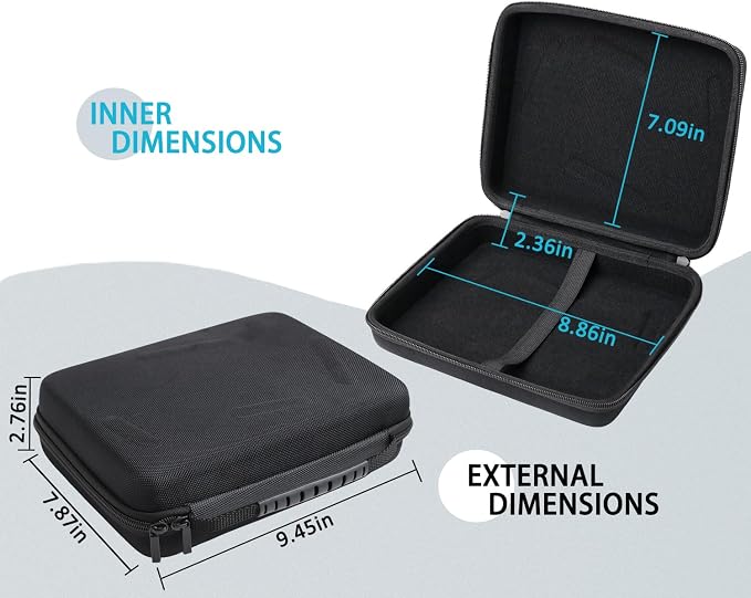 Hard Protective Travel Case Replacement, Compatible - Image 2