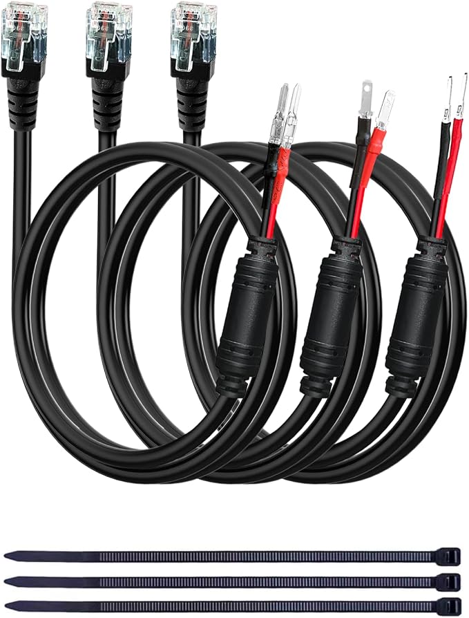 Radar Detector Hardwire Power Cord, Rearview Mirror Plug Cable, by SDSACZMU