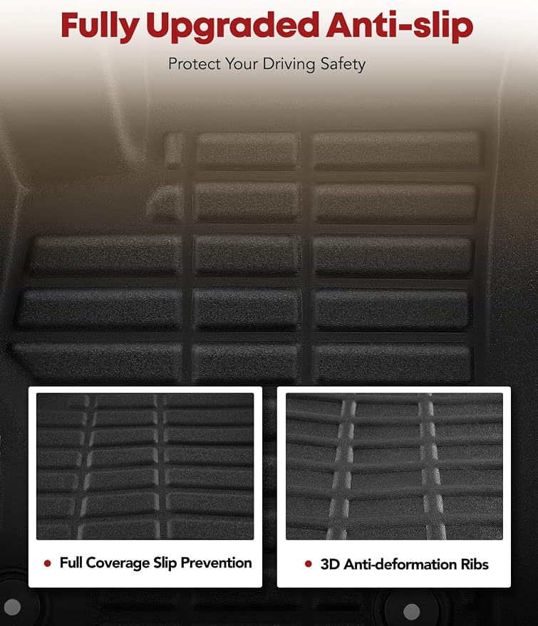 YHTAUTO Floor Mats & Cargo Mat Fit Chevy Trax 2014-2023, Buick Encore 2013-2023 - Image 4