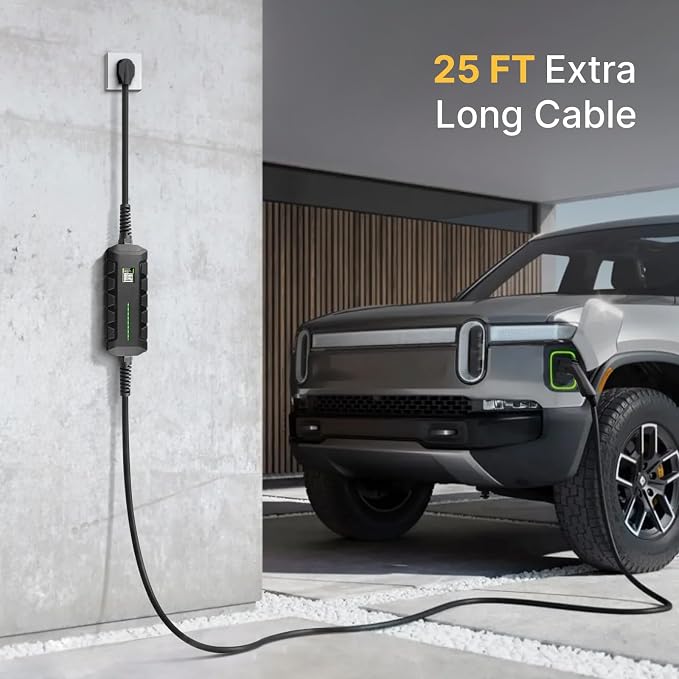 Level 2 EV Charger ETL Certified, 40A 9.6KW Home Charging Station, Plug-in NEMA - Image 5