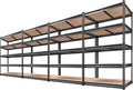 REIBII 2000LBS Garage Shelving Heavy Duty 72''H Storage Shelves 5 Tier Heavy by REIBII