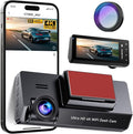 Dash Cam Front 4K Built-in 5GHz WiFi by POYBPCY