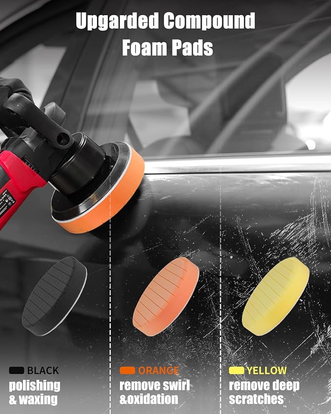 AVID POWER Buffer Polisher, 6-inch Dual Action/DA Polisher - Image 5