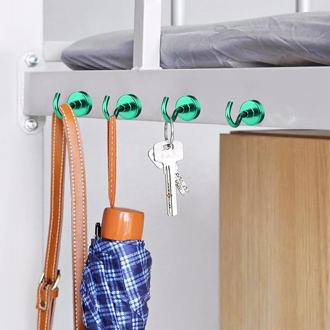 MIKEDE Magnetic Hooks Heavy Duty, 28LB+ Strong Magnets - Image 5