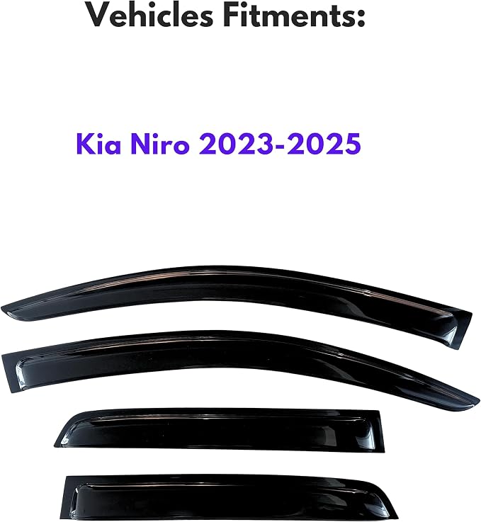 KPY Window Visors Compatible - Image 2