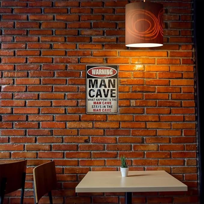 'What Happens Here, Stays Here!' Funny Man Cave Decor - Image 6