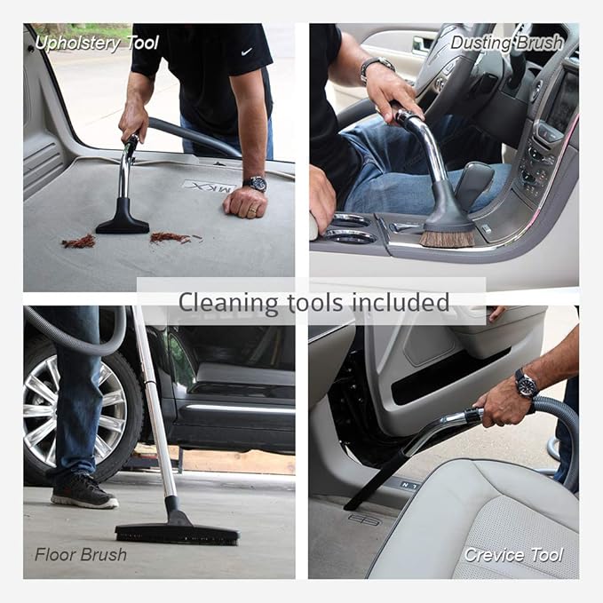 VacuMaid GV30PRO Wall Mounted Garage and Car Shop Vacuum Cleaner - Image 6