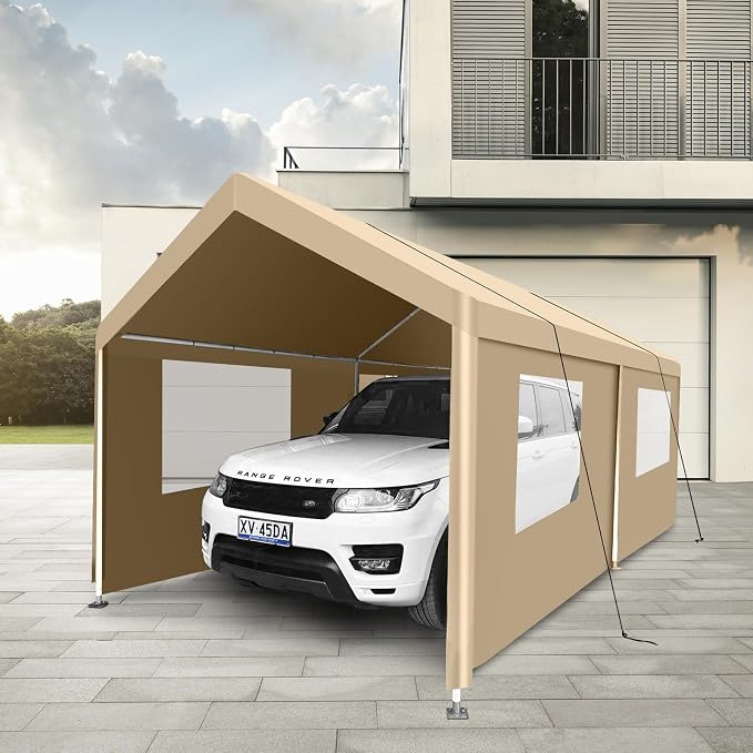 Car Canopy Portable Garage Duty Carport - Image 2