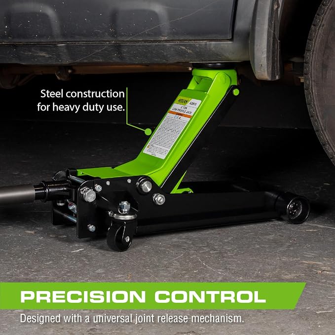 ARCAN Tools 2-Ton Low Profile Quick Rise Steel Floor Jack - Image 6