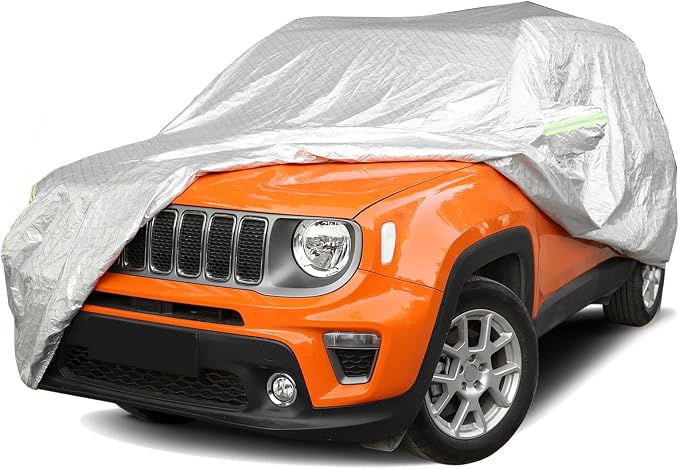 RT-TCZ for Renegade Car Cover Weatherproof Covers for Jeep Renegade 2015 2016 by RT-TCZ