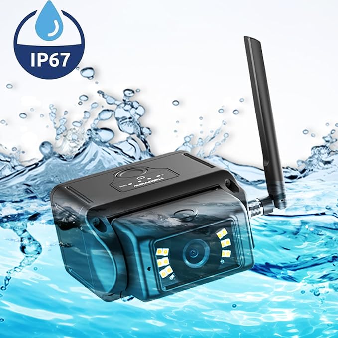 Haloview Byte Tango BT7 Solar Wireless 1080P Solar Powered Backup Camera - Image 7