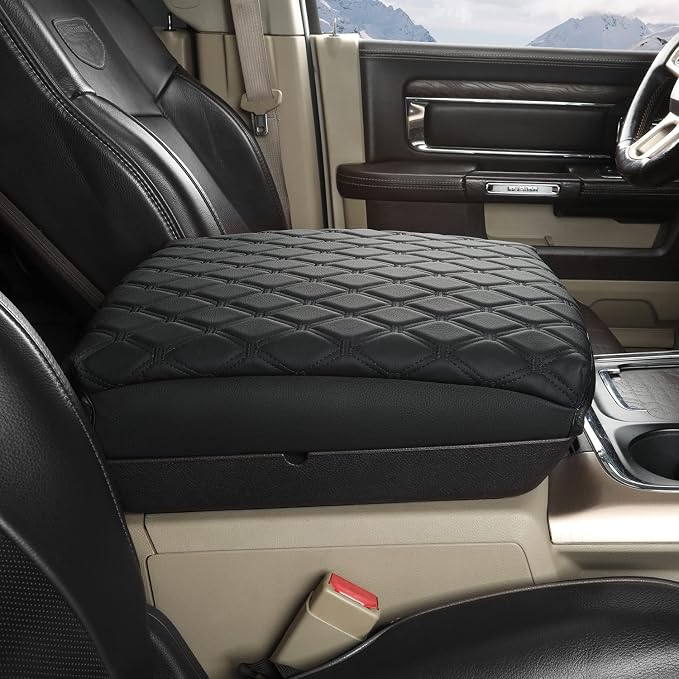 GIANT PANDA Center Console Cover Armrest Cover Cushion Fits Dodge RAM 1500 2500 - Image 3
