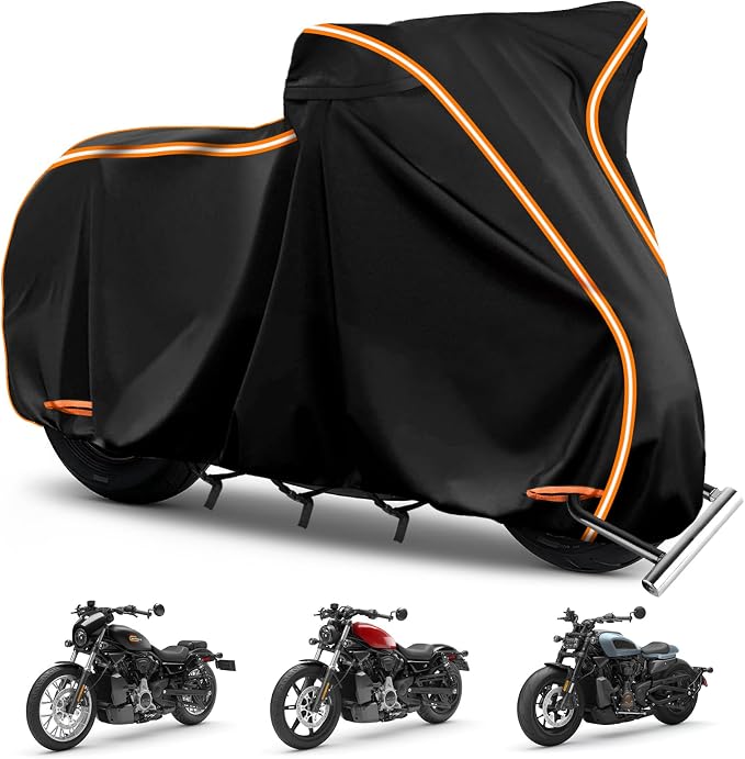 420D Motorcycle Cover for Sport Model Harley Davidson Sportster S, Sporster 883 by BIGACOVER