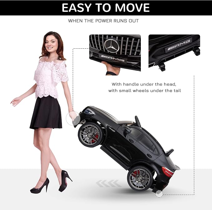 Aosom 12V Toddler Ride On Car - Image 4