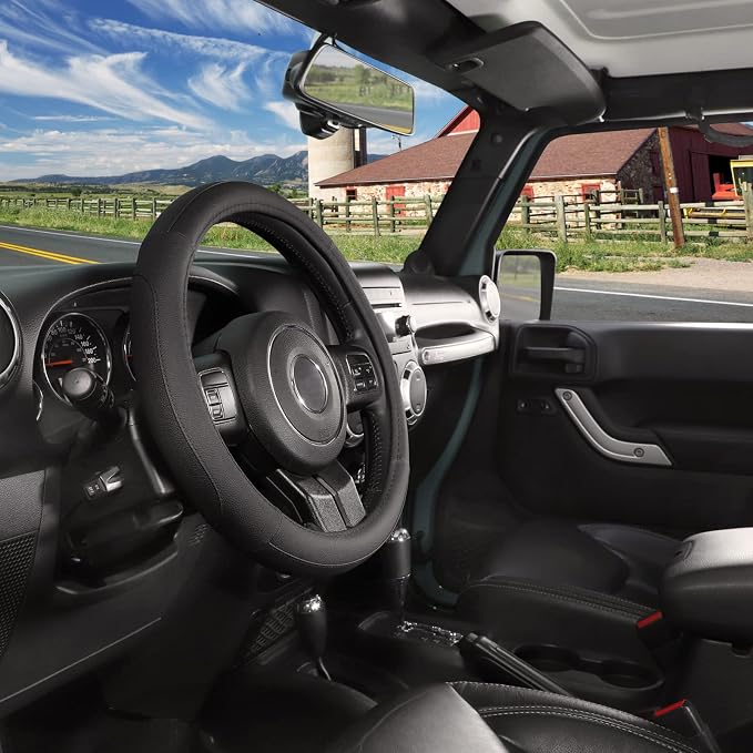 SEG Direct Car Steering Wheel Cover - Image 7