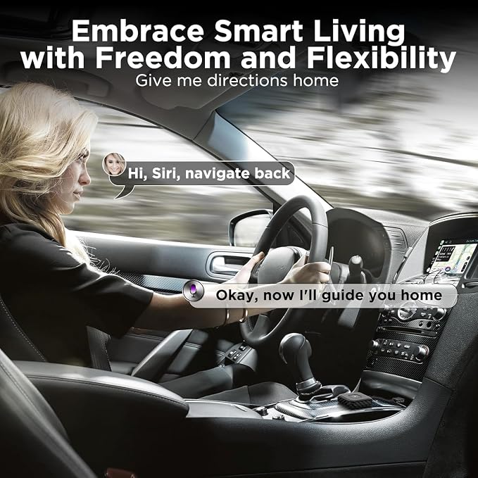 Wireless CarPlay Adapter for Apple iPhone，Wireless Carplay USB Dongle Converter - Image 4