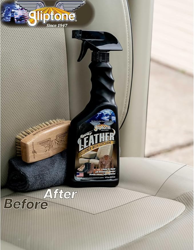 Spray Leather Cleaner with Glycerine Spray, pH Balanced, Safely Cleans and - Image 5