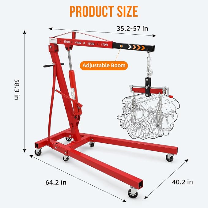 2 Ton Folding Engine Hoist - Image 5