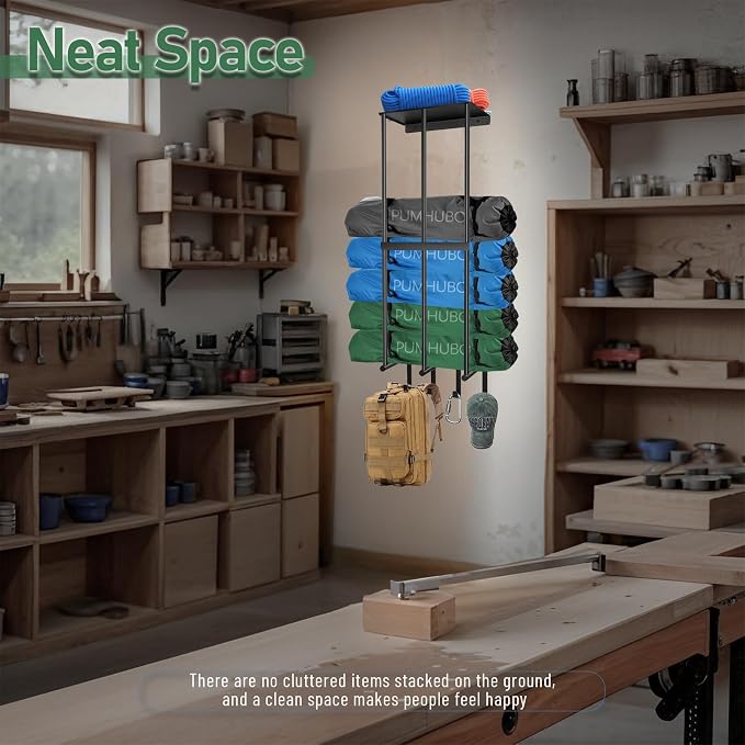Camping Chair Wall Storage for Garage - Image 7