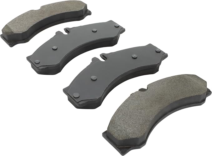 Premium Semi-Metallic Front Brake Pads Compatible - Image 2