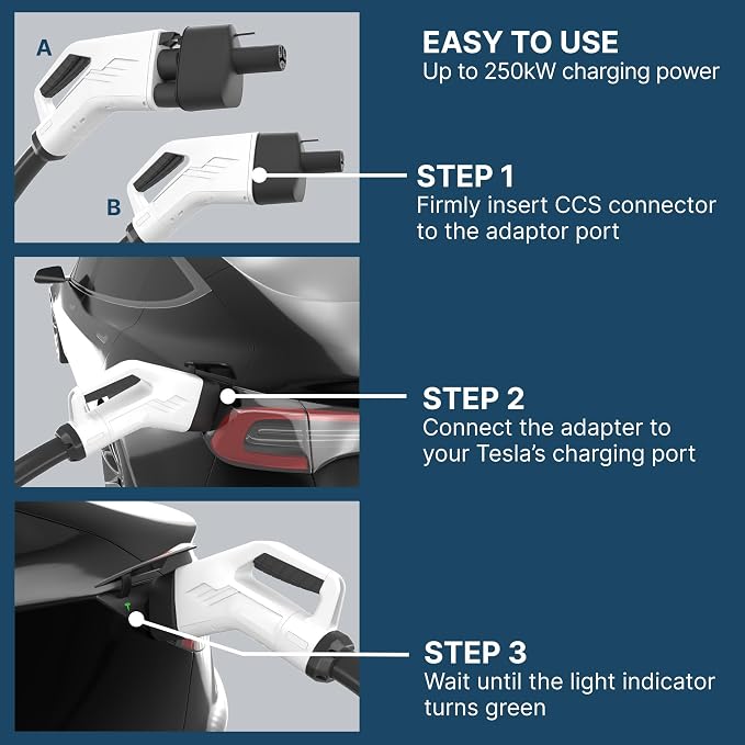 LENZ CCS1 to Tesla EV Charging Adapter – - Image 8