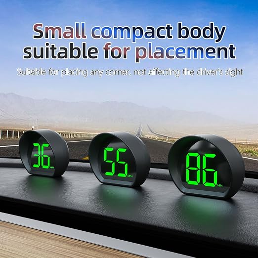 Car Mounted GPS Speedometer, Large Font and Automatically Adjustable Brightness - Image 3