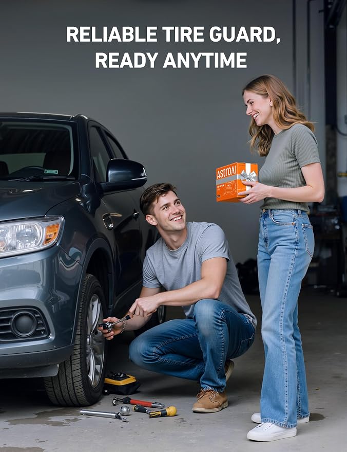 AstroAI Tire Inflator Portable Air Compressor Tire Air Pump - Image 8