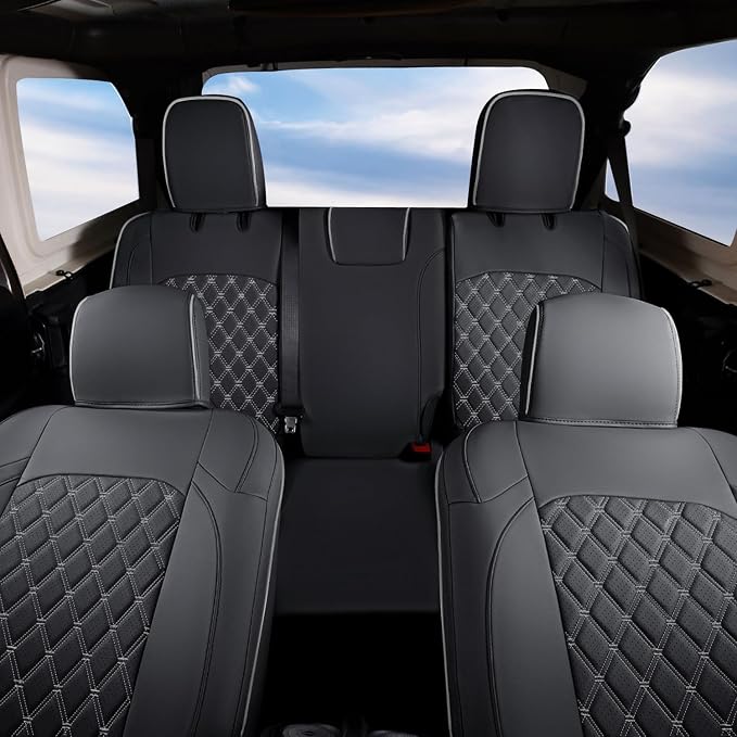 GIANT PANDA Customized Full Set Car Seat Covers - Image 6