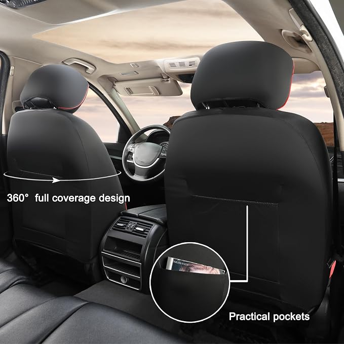 GIANT PANDA Fit Subaru Outback Forester Crosstrek Legacy Impreza Front Car Seat - Image 4