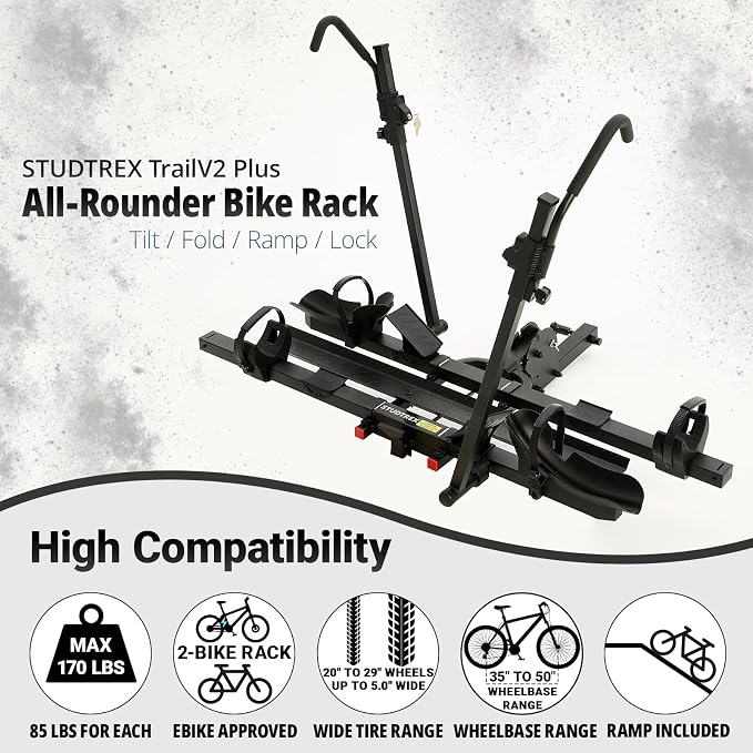 TrailV2 Plus Hitch 2 Ebike Rack - Image 6