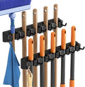 Lifewit Mop and Broom Holder Wall Mount, Anti-Slip Broom Hanger by Lifewit