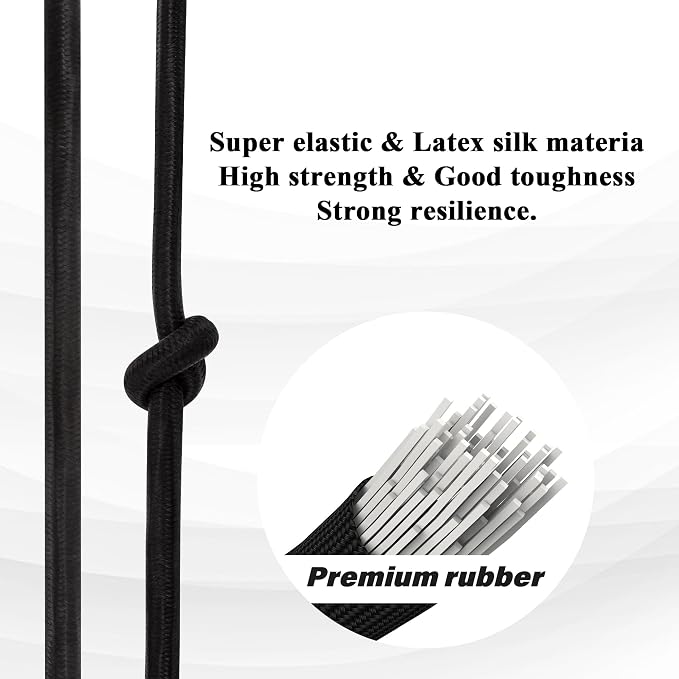 6 Piece Bungee Cords with Hooks - Image 4